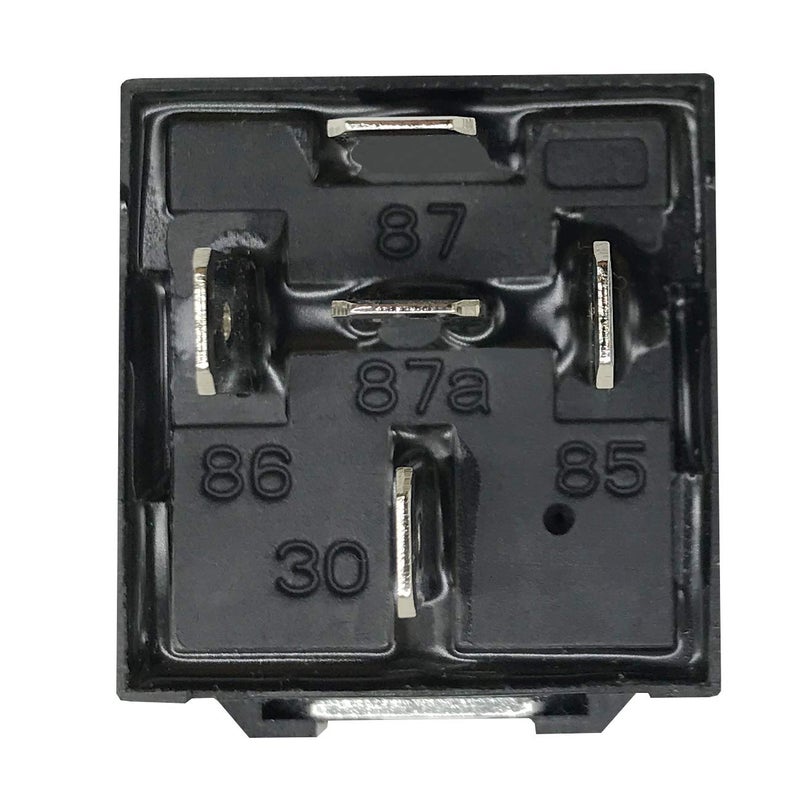 irhapsody Relay 12V 5-pin 40/30AMP Automotive Relay Kit, SPDT 5-Prong Power Trim and Tilt Relay - Image 4